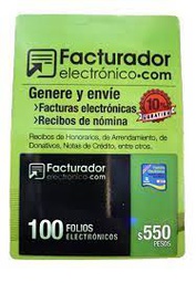 100 Folios Facturador.com